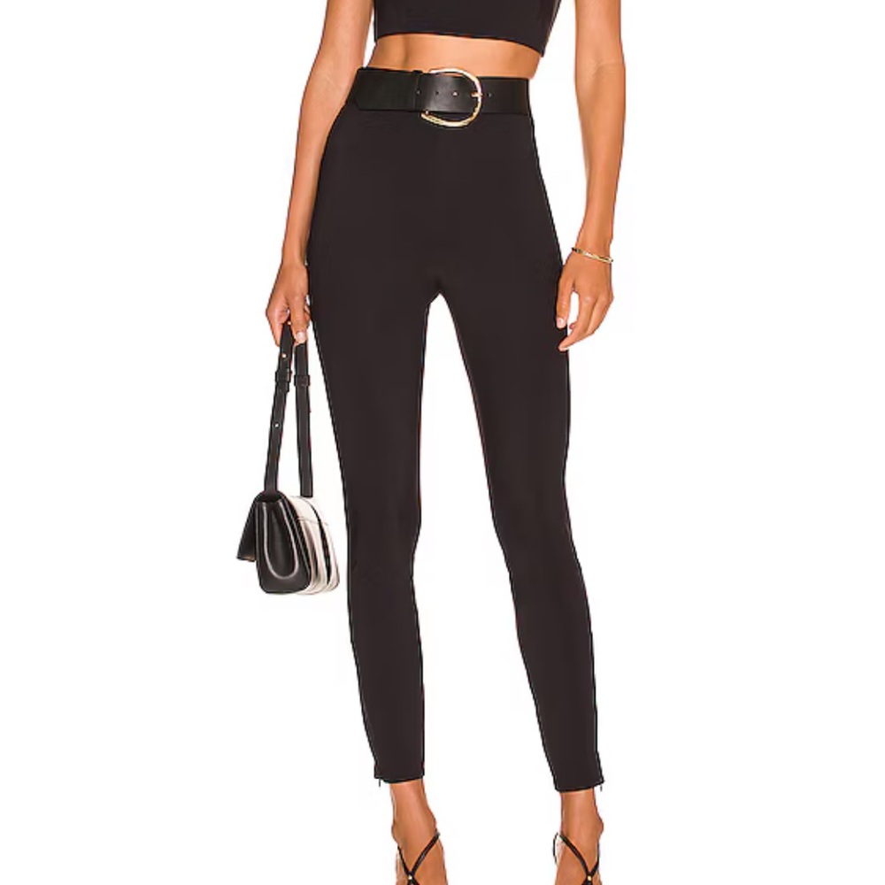 Theory Black Ponte Pants